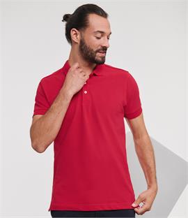 Russell Stretch Pique Polo Shirt